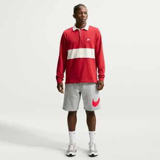 Nike Mens Club Fleece Shorts in Grey | FN3906-064