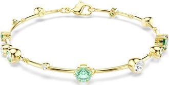 Swarovski Constella Gold-Tone Plated Crystal Bracelet