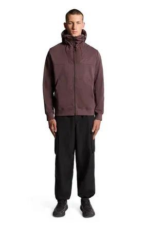 Lyle & Scott Panelled Hybrid Jacket in Espresso at Nordstrom, Size Xx-Large