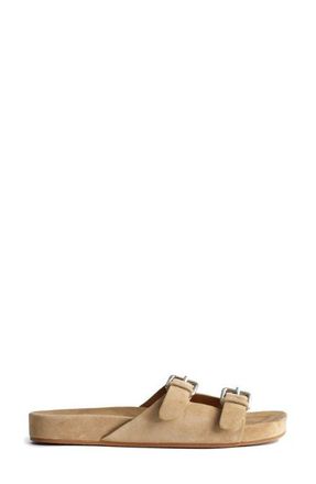 Madewell The Cambrea Double Strap Sandal in Field Khaki at Nordstrom, Size 8.5