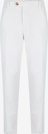 Brunello Cucinelli Bundfaltenhose aus Cordsamt Leisure Fit