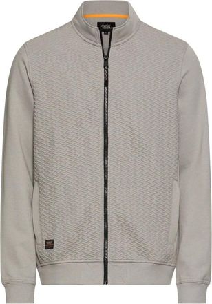 Camel Active Zip-throughs - Heren - Sweatshirts & Hoodies - Grijs - Maat: L