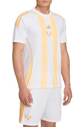 adidas Messi Training Jersey in White/Ice Tangerine at Nordstrom Rack, Size Xx-Large