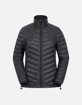 Mountain Warehouse Womens Mountain Warehouse Womens/Ladies Extreme II Featherweight Down Jacket - Black - Size: 10