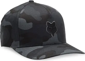 Fox Fox Head Flexfit Hat Black L/XL