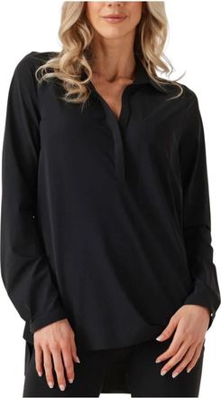 JapanTKY Kaemi Blouse - Dames - Blouses - Zwart - XS - Overhemden