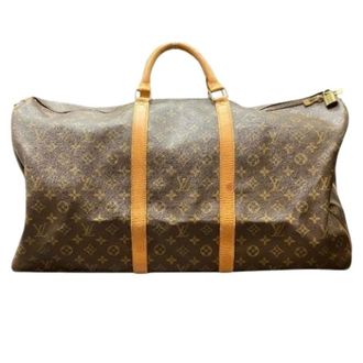 Louis Vuitton Pre-owned Weekend Bags, unisex, Brown, Size: ONE SIZE Pre-owned Boston Bag