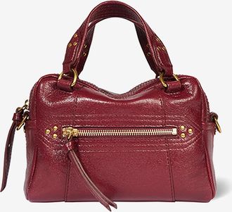 Jerome Dreyfuss Handtasche aus Ziegenleder Lucky Bowling Mini