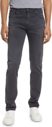 AG - Adriano Goldschmied Tellis Slim Fit Jeans in 7 Yrs Sul Pure Black at Nordstrom, Size 29 X 32