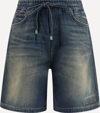 Amiri Shorts in jeans con coulisse Man XL
