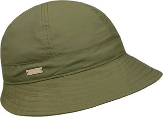 Seeberger Uni Anti-Rain Cloche Hat Outdoor rain (One Size - Olive)