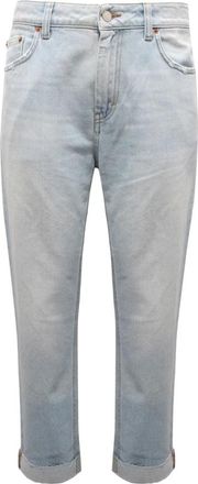 Department Five Hoge taille denim broek- Made in Italy - Dames - Slim Fit Jeans - Blauw - W26 - Denim - Jeans