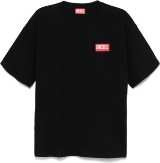 Diesel Tops, Heren, Zwart, S, Katoen, T-Boxt Lab T-shirt