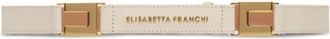 Elisabetta Franchi Dames, Accessoires, Geel, Maat: 40 CM Leer