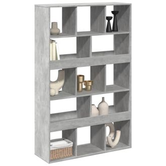 Berkfield Home Room Divider Concrete Grey 100x33x156.5 cm Engineered Wood
