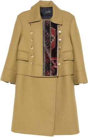 Seafarer Buttoned Panelled Coat