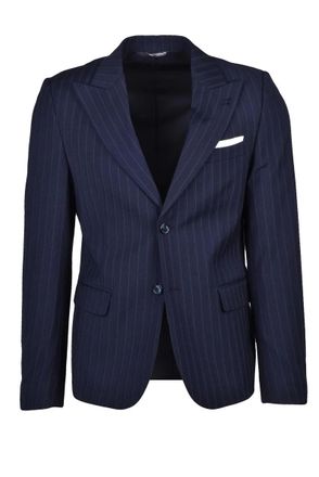 Daniele Alessandrini Wool Stretch Jacket - Blue