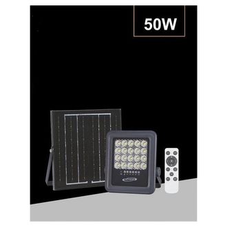 Trade Shop Trade Shop Traesio - Trade Shop - Led Faro 50 Watt Con Natural Luce Solare Country 4000k Telecomando Tk09-50w
