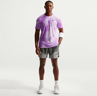 Nike Mens Court Slam Dri-FIT Tennis Shorts in Grey | IF1560-060