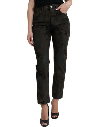 Dolce & Gabbana Midrise Rechte Jeans Stijl Pan75011