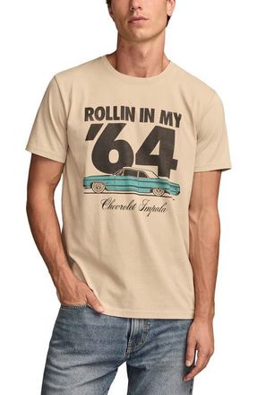 Lucky Brand 64 Chevy Impala Cotton Graphic T-Shirt in Feather Gray at Nordstrom, Size Xx-Large