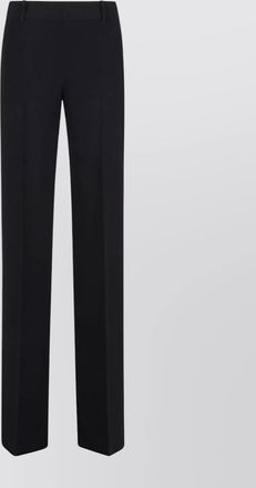 Ermanno Scervino crepe straight trousers
