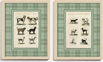 Ballard Designs Carson Kressley Dog Party Art - Print II, 16 x 13 - Ballard Designs