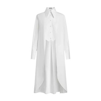 Karl Lagerfeld Studio Long Shirt - - Dresses - Donna - Bianco - M