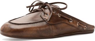 Sperry Top-Sider Slim Boat Mule Womens Shoes Brown : 5.5 M (B), Leather
