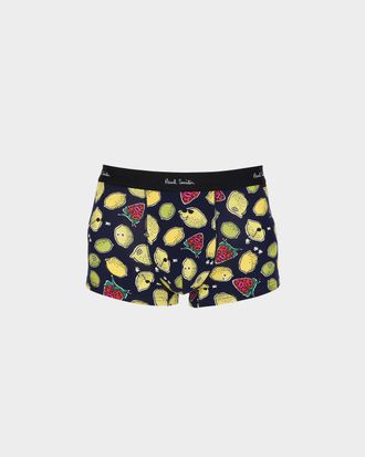 Paul Smith Men & apos;s Organic Cotton Lemon Boxer Briefs