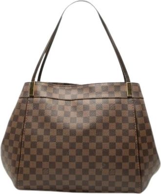 Louis Vuitton Pre-owned Marylebone GM - Dames - Vintage Schoudertas - Bruin - ONE Size - Leer - Vintage