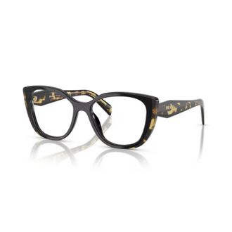 Prada Stijlvol Zwart Leren Portemonnee - Dames - Accessoires - Zwart - Maat: 53 MM