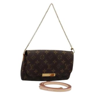 Louis Vuitton Pre-owned Cross Body Bags, female, Brown, Size: ONE SIZE Pre-owned Vintage Monogram Shoulder Bag