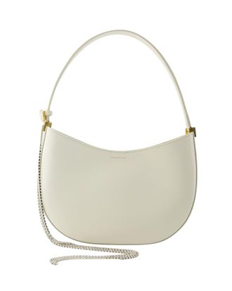Magda Butrym Womens Medium Vesna Hobo Bag - - Leather - Cream - White Calf Leather - One Size