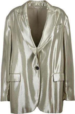 Brunello Cucinelli Donna, Giacche, Giallo, M, new