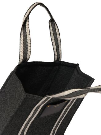 Isabel Marant Womens Aruba Puebla Logo Patch Tote Bag Grey >