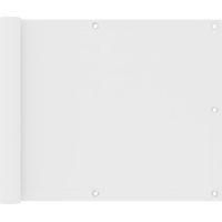 OEM Biombo Blanco Para Balc&oacute;n, 75 X 400 Cm, Tela Oxford - Crezuo