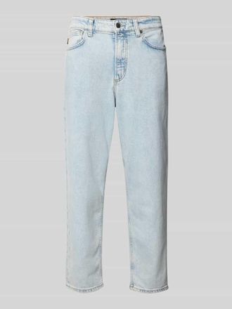 Boss Orange by Hugo Boss BOSS Orange Straight Leg Jeans mit 5-Pocket-Design in Hellblau, Gr&ouml;&szlig;e 31/32