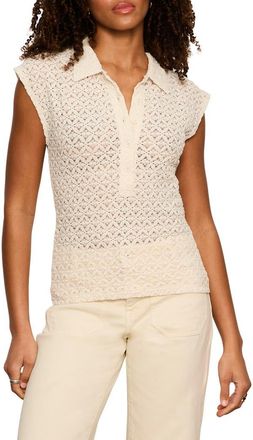 Sanctuary Everyday Muse Collar Shirt in Bone White at Nordstrom, Size X-Small