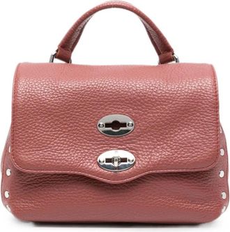 Zanellato Postina Baby Daily - Dames - Handtassen - Rood - ONE Size - Katoen - Tassen