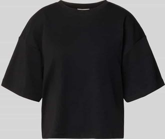 s.Oliver Red Label Oversized T-Shirt aus reiner Baumwolle in Black, Gr&ouml;&szlig;e 34