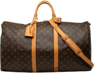Louis Vuitton Pre-owned Keepall Bandouliere 55 - - Pre-owned - Donna - Marrone - ONE SIZE
