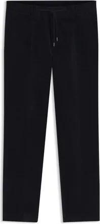 BOSS Tapered-fit pants in stretch corduroy