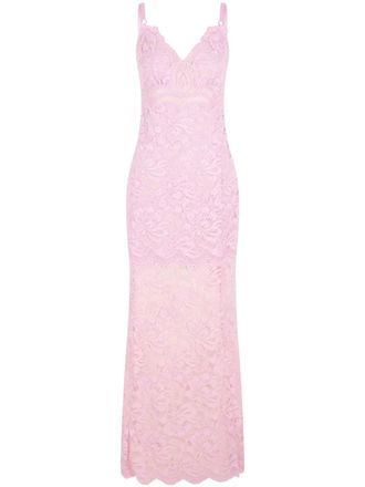 Paco Rabanne Kanten jurk - Roze