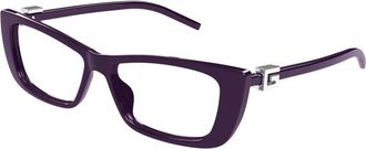 Gucci Demo Cat Eye Ladies Eyeglasses GG1682O 004 53