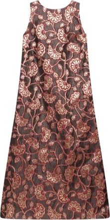 Maliparmi Gilded Garden Jurk - Dames - Zomerkleedjes - Veelkleurig - S - Polyester - Kleedjes