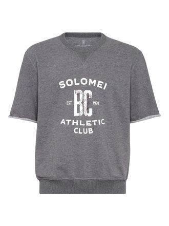 Brunello Cucinelli Smooth sweatshirt - Grey