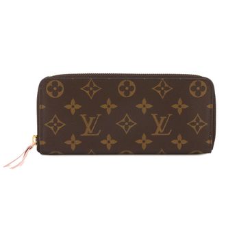Louis Vuitton Monogram Rose Ballerine Monogram Canvas Long Wallet (Bi-Fold) (Pre-Owned)