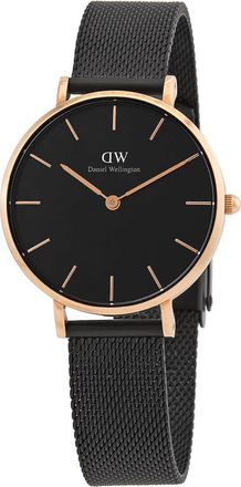 Daniel Wellington Quartz Black Dial Ladies Watch DW00100201