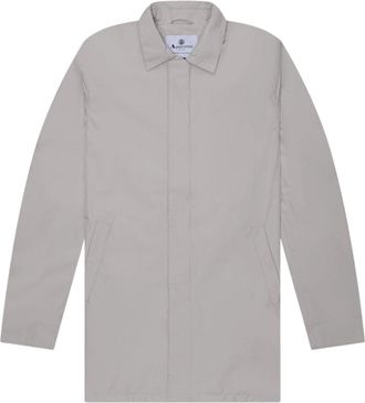 Aquascutum Mens Active Packable Trench Antarctica Grey Jacket - Size X-Large